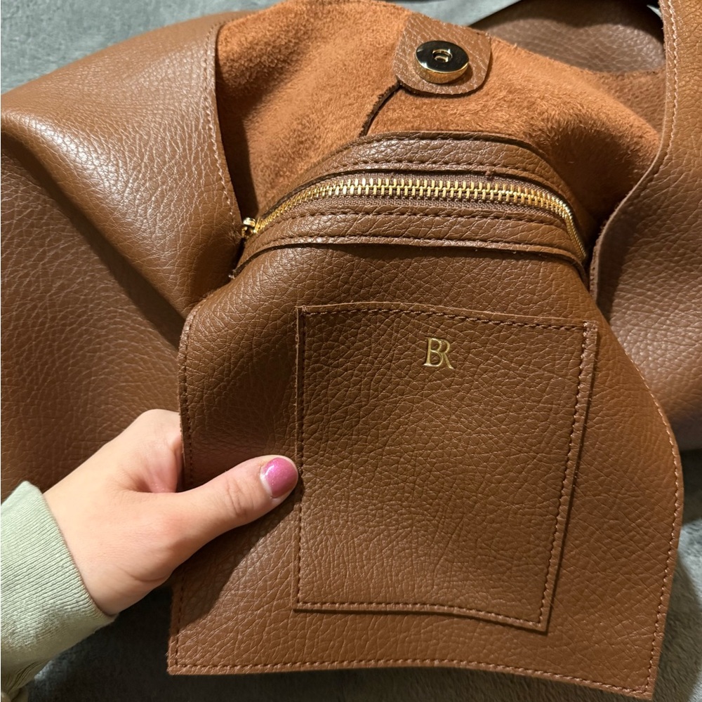 Banana Republic Vegan Leather Hobo Bag - Picture 7 of 7